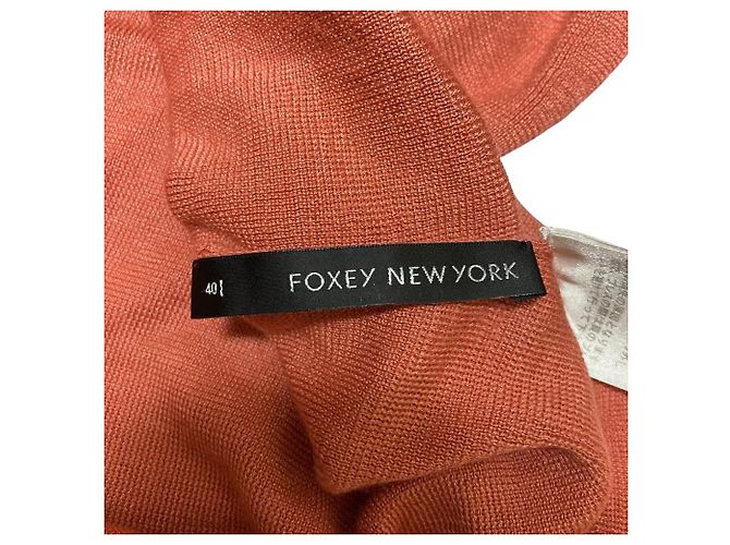 Autre Marque FOXEY NEW YORK Punto de cachemira y seda Rosa - vista 5