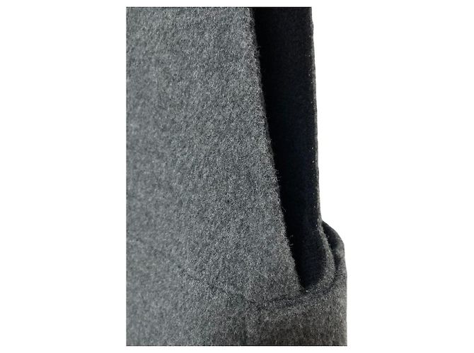 Autre Marque Drawer Wollkleid Schwarz - Ansicht 7