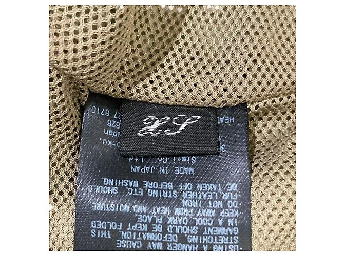Autre Marque Chaqueta de cuero gamuza Sisii Verde - vista 15