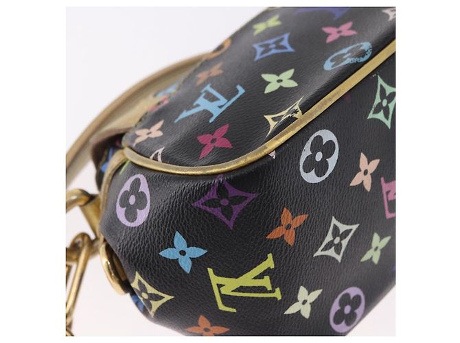 LOUIS VUITTON Monogram Multicolor Marilyn Bag Black M40207 LV - vista 15