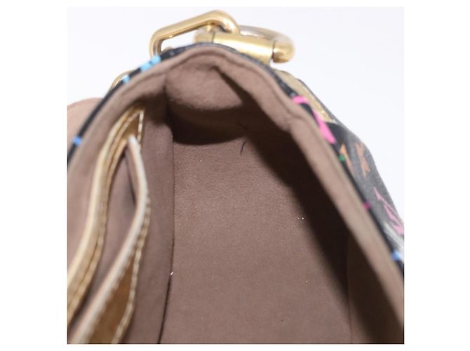LOUIS VUITTON Monogram Multicolor Marilyn Bag Black M40207 LV - vista 20