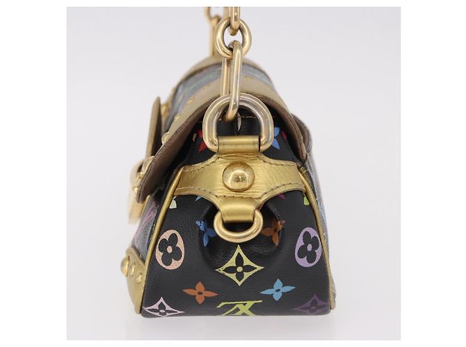 LOUIS VUITTON Monogram Multicolor Marilyn Bag Black M40207 LV - vista 3