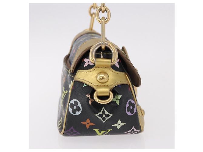 LOUIS VUITTON Monogram Multicolor Marilyn Bag Black M40207 LV - vista 4