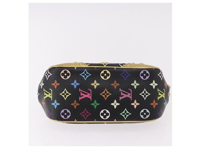 LOUIS VUITTON Monogram Multicolor Marilyn Bag Black M40207 LV - vista 5