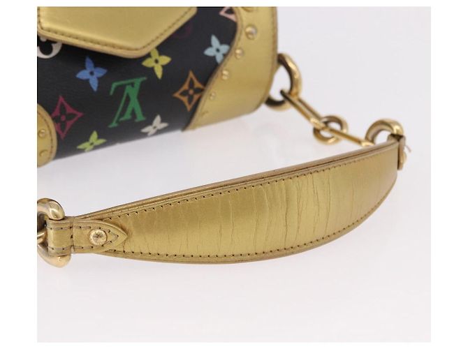 LOUIS VUITTON Monogram Multicolor Marilyn Bag Black M40207 LV - vista 7