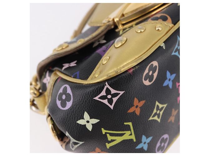 LOUIS VUITTON Monogram Multicolor Marilyn Bag Black M40207 LV - vista 9