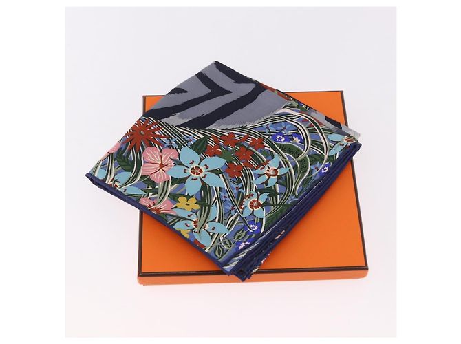 Hermès HERMES Carre 70 Scarf  Tiger  Silk Red - vista 13