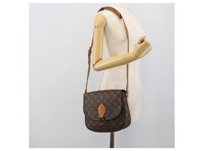 LOUIS VUITTON Monogram Saint Cloud GM Schultertasche M51242 LV - Ansicht 26
