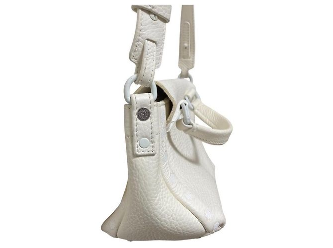 Autre Marque Zanellato Postina Baby Borsa a tracolla 2way in pelle Bianco - vista 4