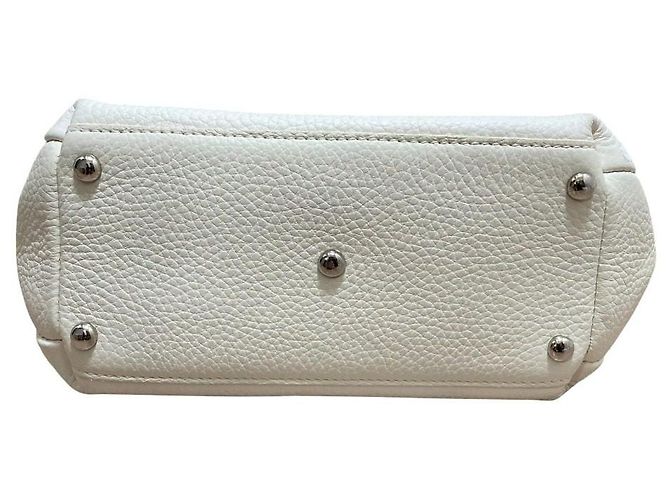 Autre Marque Zanellato Postina Baby Borsa a tracolla 2way in pelle Bianco - vista 8