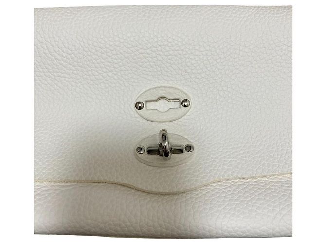 Autre Marque Zanellato Postina Baby Borsa a tracolla 2way in pelle Bianco - vista 9