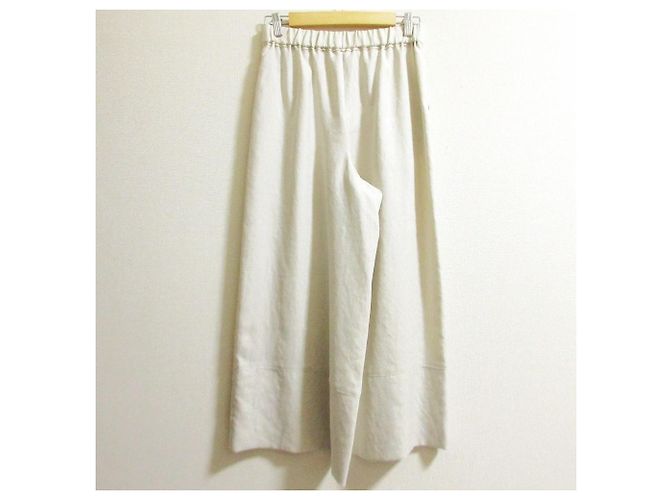 Autre Marque TO BE CHIC Weite Hose Weiß Aus weiß - Ansicht 2