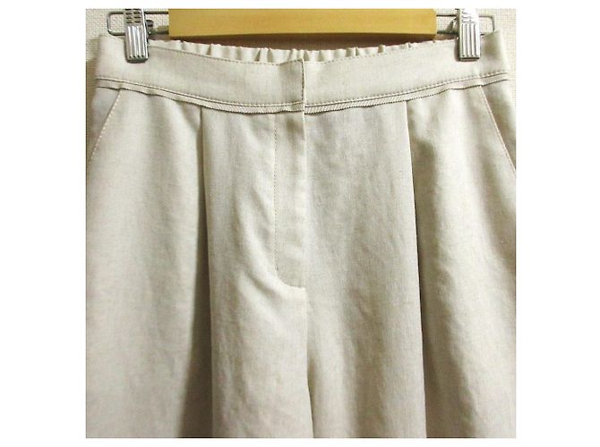 Autre Marque TO BE CHIC Weite Hose Weiß Aus weiß - Ansicht 4