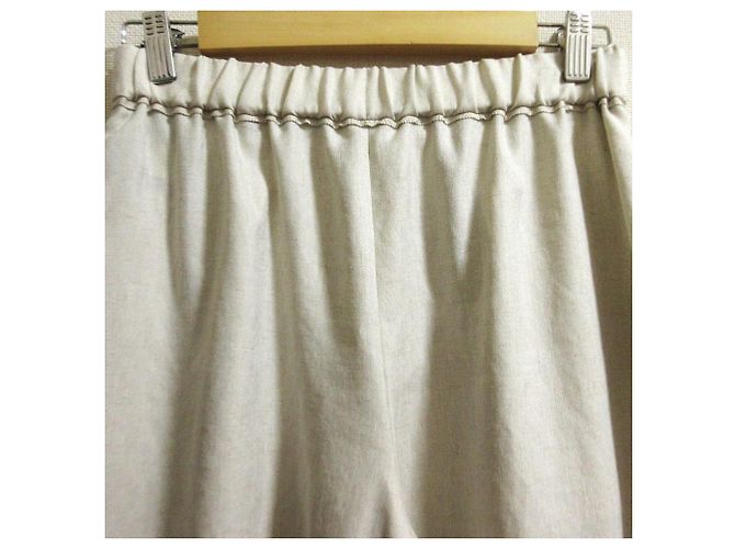 Autre Marque TO BE CHIC Weite Hose Weiß Aus weiß - Ansicht 5