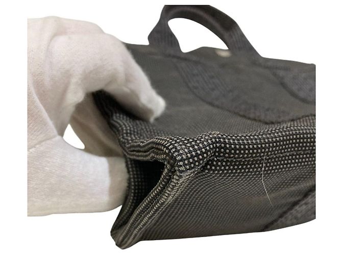 Hermès Herline PM Canvas Tote Bag Braun - vista 16