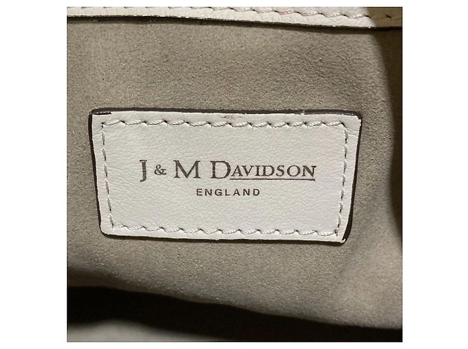 Autre Marque Borsa a tracolla J&M Davidson Carnival M borchiata Bianco - vista 10