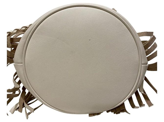 Autre Marque Borsa a tracolla J&M Davidson Carnival M borchiata Bianco - vista 11