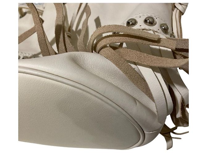 Autre Marque Borsa a tracolla J&M Davidson Carnival M borchiata Bianco - vista 15