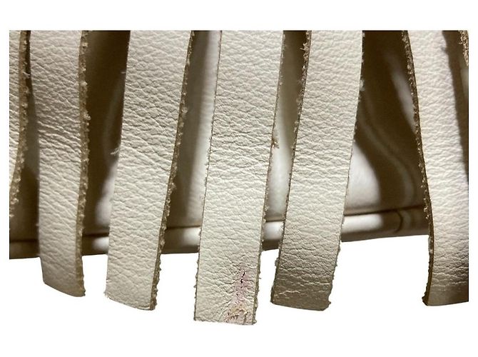 Autre Marque Borsa a tracolla J&M Davidson Carnival M borchiata Bianco - vista 4
