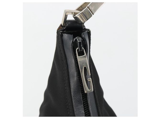 GUCCI Shoulder Bag Canvas Black Silver 000 0602 - vista 10