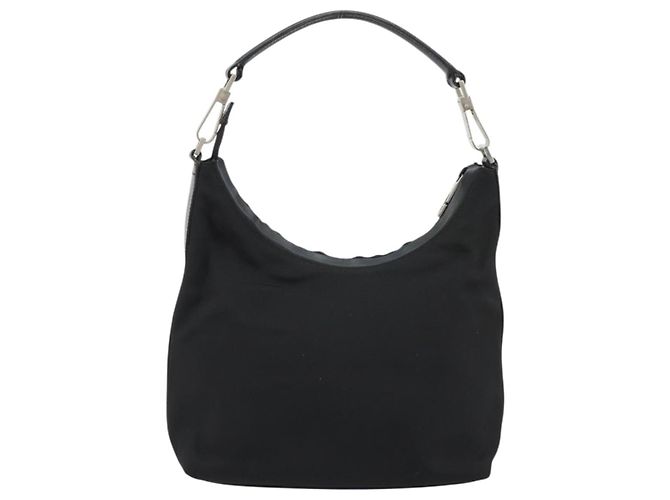 GUCCI Shoulder Bag Canvas Black Silver 000 0602 - vista 2