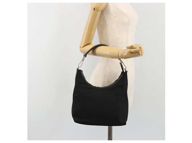 GUCCI Shoulder Bag Canvas Black Silver 000 0602 - vista 22