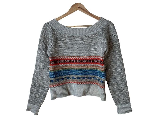 Autre Marque Eribe handgestrickter Wollcardigan - Ansicht 2