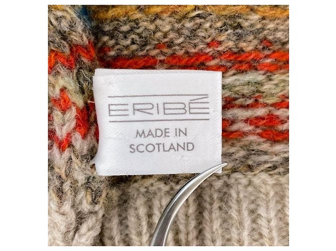 Autre Marque Eribe handgestrickter Wollcardigan - Ansicht 6