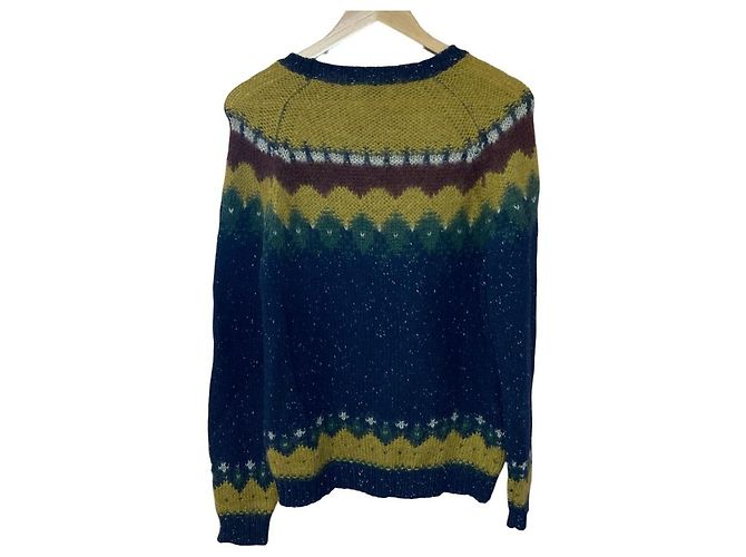 Autre Marque Camisola de malha Nordic roberto collina Azul Azul marinho - vista 2