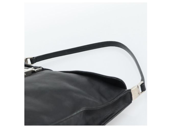 GUCCI Jackie Shoulder Bag Leather Black Silver 001.3355 - vista 8
