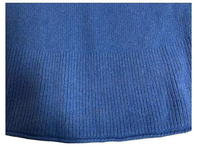 Theory RENEWED CASHMERE Crew Knit Azul - vista 9