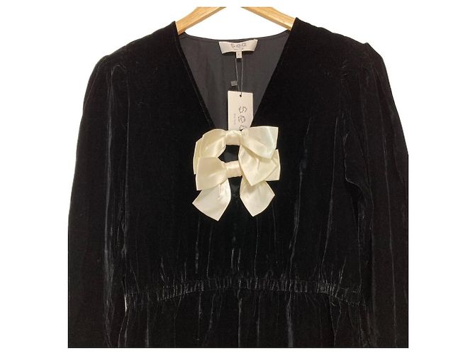 Autre Marque Sea New York Seraphine Kleid Schwarz - Ansicht 3