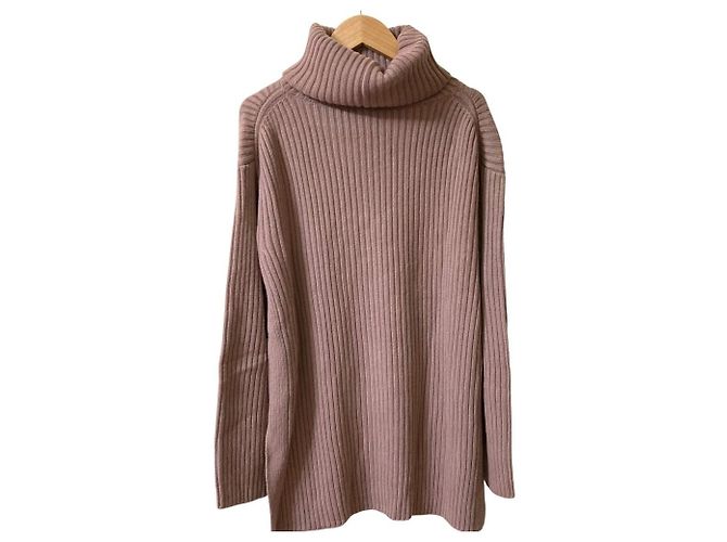 Autre Marque ADORE Rollkragenpullover aus reinem Kaschmir Lila - Ansicht 2