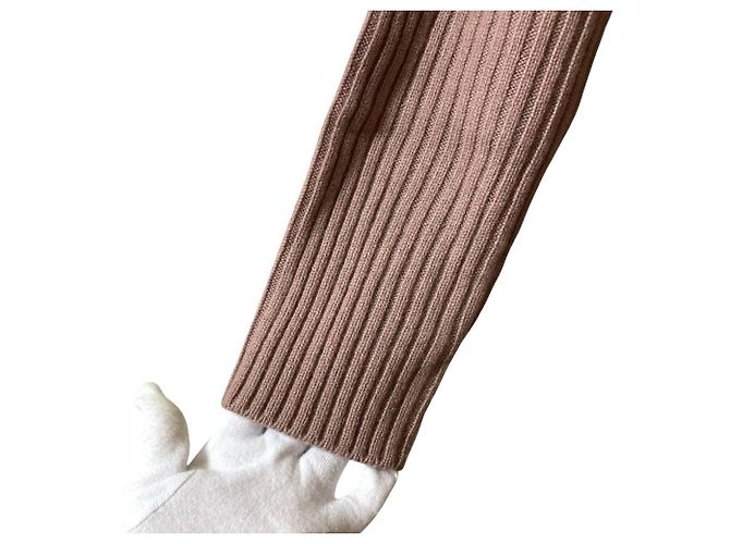 Autre Marque ADORE Rollkragenpullover aus reinem Kaschmir Lila - Ansicht 3