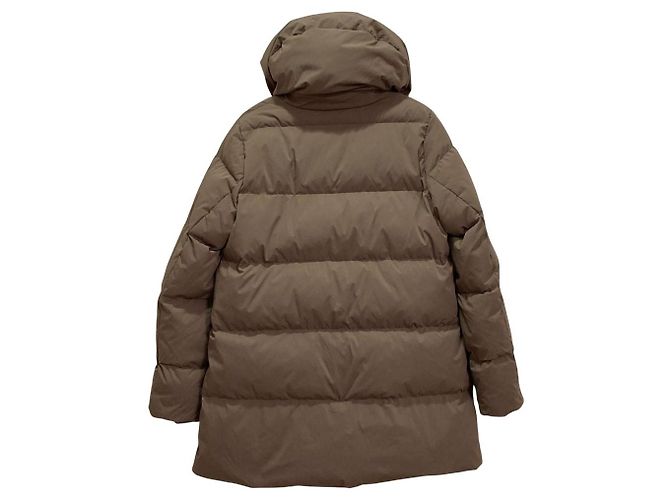 Autre Marque Abrigo de Plumas con Capucha SHIPS Castaño - vista 2