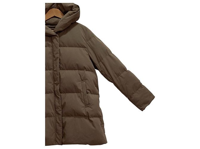 Autre Marque Abrigo de Plumas con Capucha SHIPS Castaño - vista 3