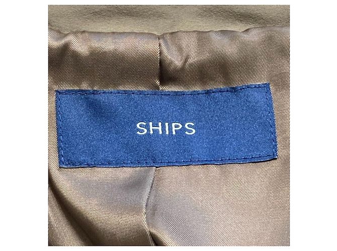 Autre Marque Abrigo de Plumas con Capucha SHIPS Castaño - vista 6