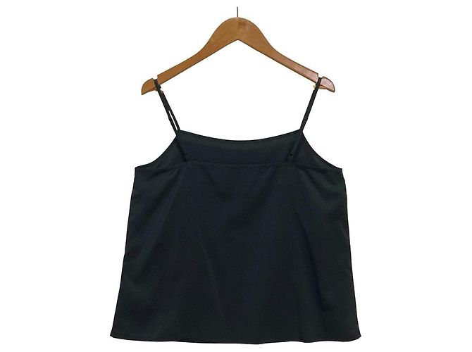 Autre Marque Mila Owen 2way Sheer Bowtie Bluse Schwarz - Ansicht 11