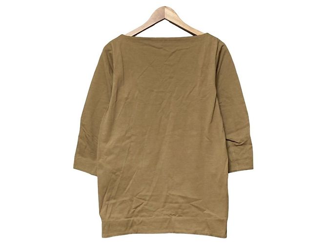 Autre Marque Cutsew a maniche lunghe con zip sull'orlo Beige - vista 3