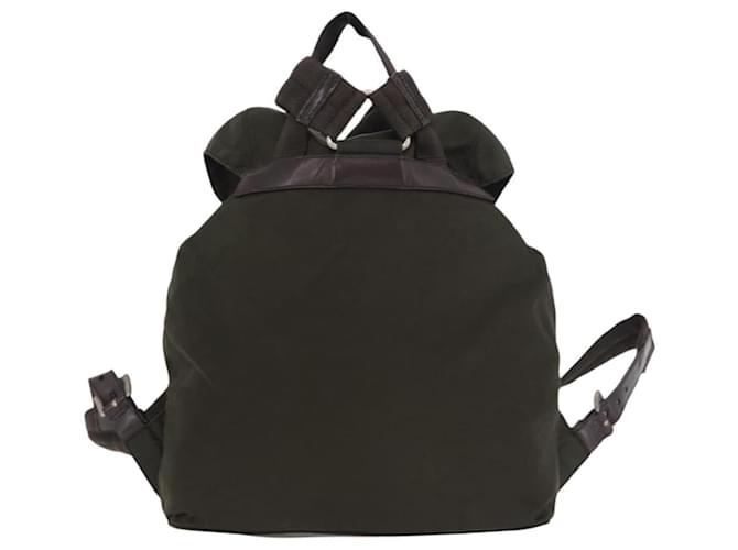PRADA Sac à dos Nylon Khaki Silver - vue 2