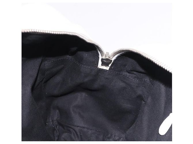 BALENCIAGA The Matelasse Hand Bag Leather White Silver 168031 - vista 21