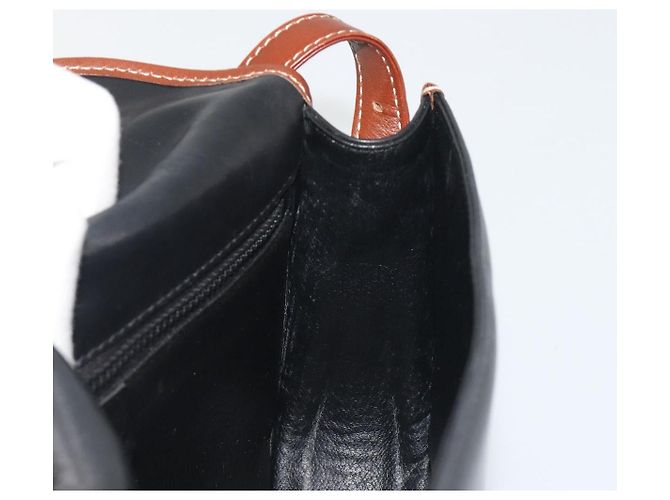 Céline CELINE Shoulder Bag Leather Black Brown - vista 18