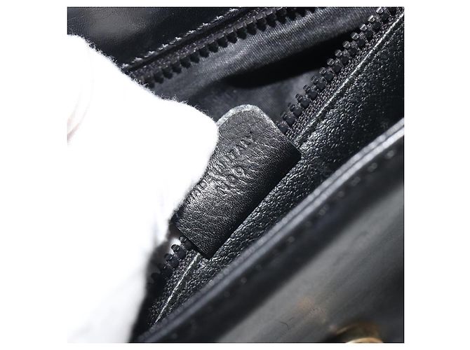 Céline CELINE Shoulder Bag Leather Black Brown - vista 22