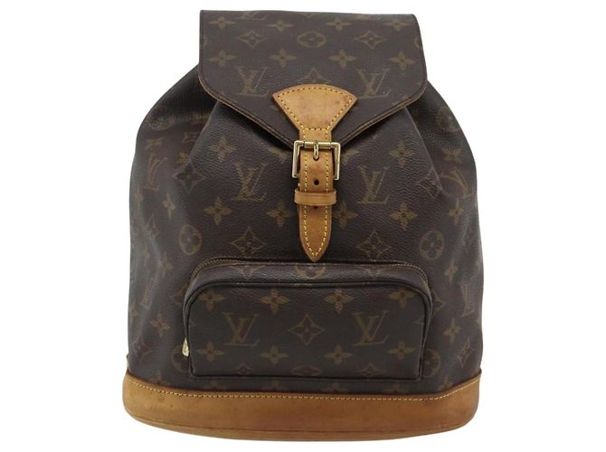 LOUIS VUITTON Monogram Montsouris MM Backpack M51136 LV - vista 13