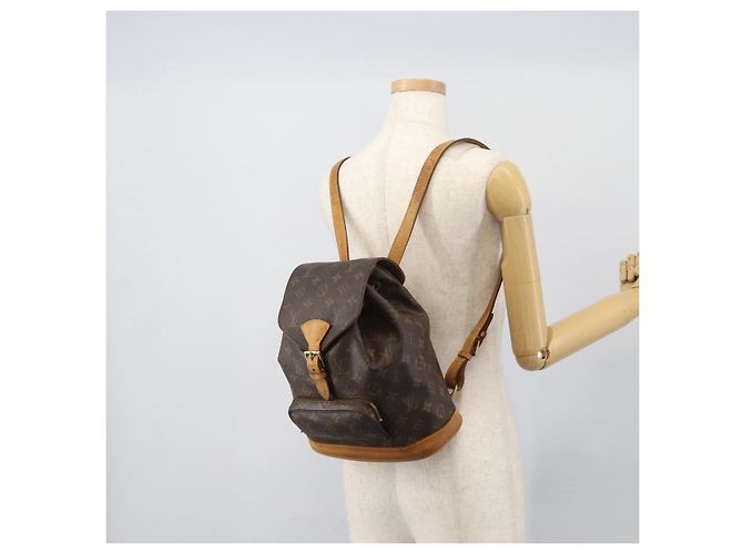 LOUIS VUITTON Monogram Montsouris MM Backpack M51136 LV - vista 24