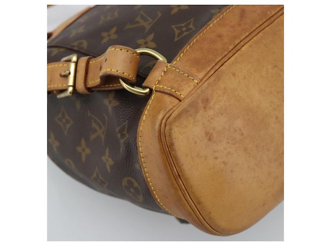 LOUIS VUITTON Monogram Montsouris MM Backpack M51136 LV - vista 9