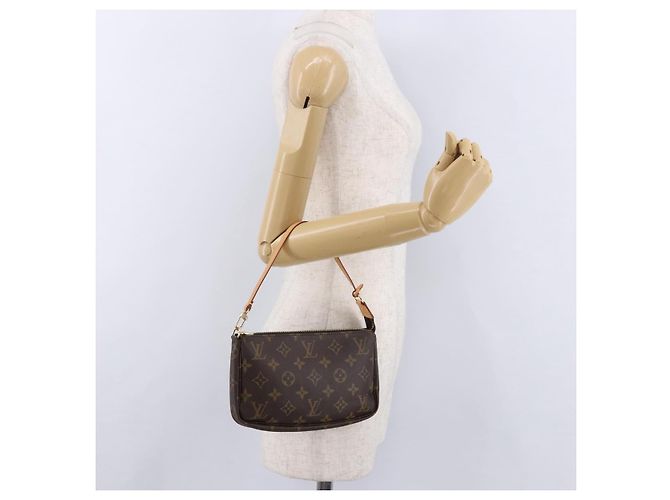 LOUIS VUITTON Monogram Pochette Accessoires Pouch M51980 LV - vista 20