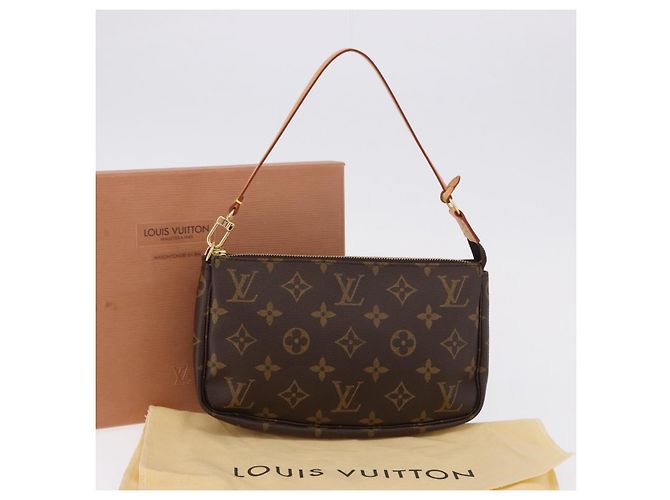 LOUIS VUITTON Monogram Pochette Accessoires Pouch M51980 LV - vista 21