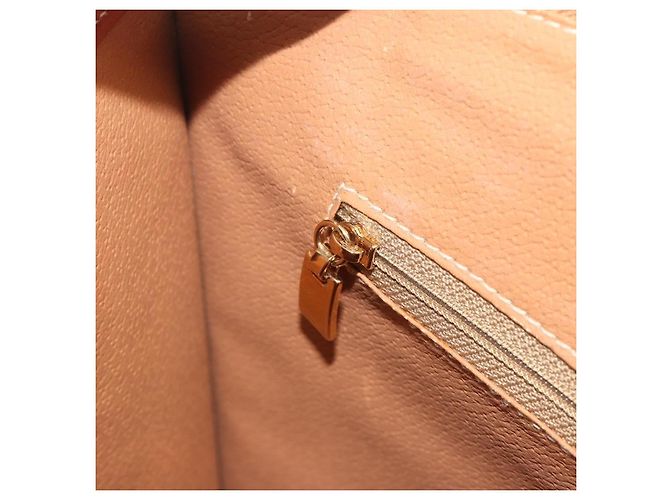 Céline CELINE Macadam Hand Bag PVC Leather 2way Brown Gold Tone - vista 22