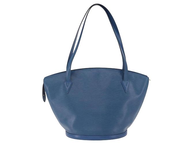 LOUIS VUITTON Epi Saint Jacques Shopping Shoulder Bag Blue M52275 - vista 3